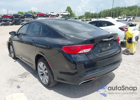 2015 Chrysler 200 S z USA, uszkodzony, nr VIN 1C3CCCBB2FN760547